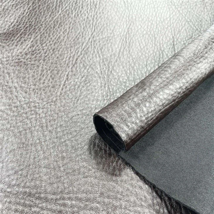 Customization Gold Foil Embossing Leather For Bag Shoe