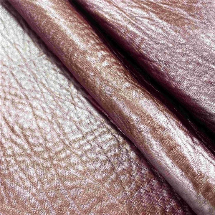 Customization Gold Foil Embossing Leather For Bag Shoe