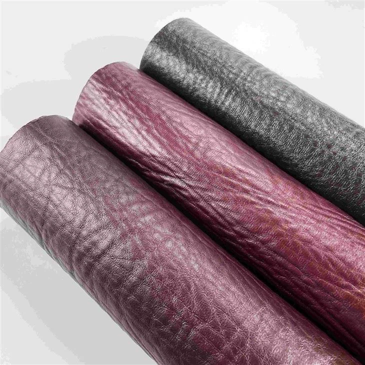 Customization Gold Foil Embossing Leather For Bag Shoe