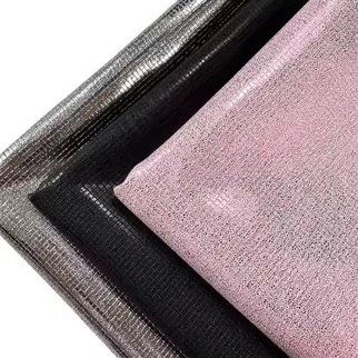 PU Sintetik Kulit Pemeriksaan Kecil Diposiskan Dengan Permukaan Permukaan Hot Stamping Pemproses Beg Kasut Kerusi Pembuatan Kerusi