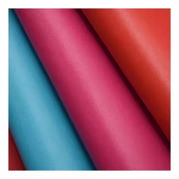Synthetic Napa Pu Leather Polyurethane Fabric Napa Synthetic Leather