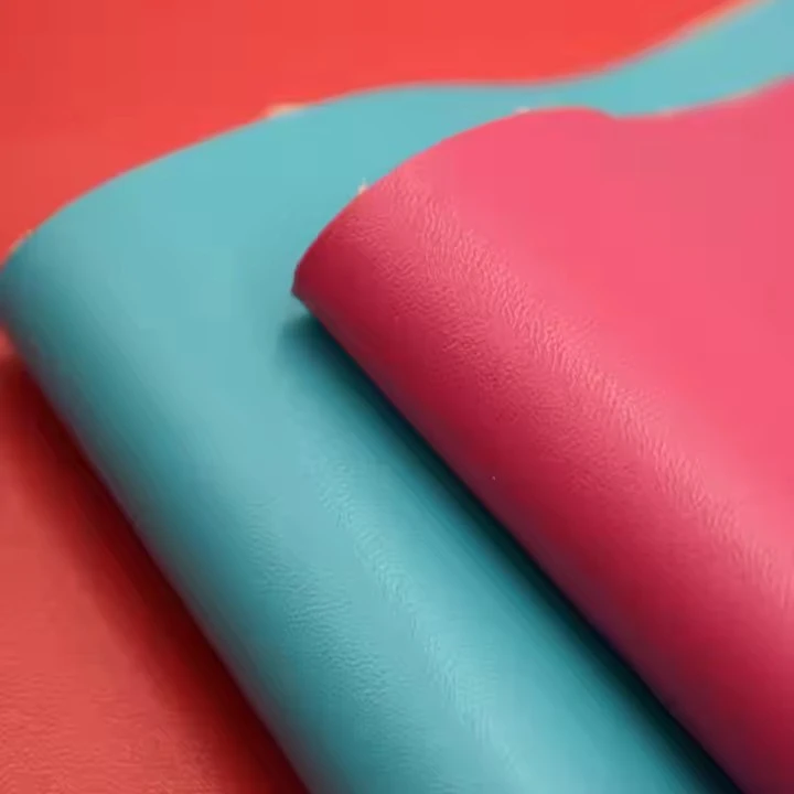 Synthetic Napa Pu Leather Polyurethane Fabric Napa Synthetic Leather