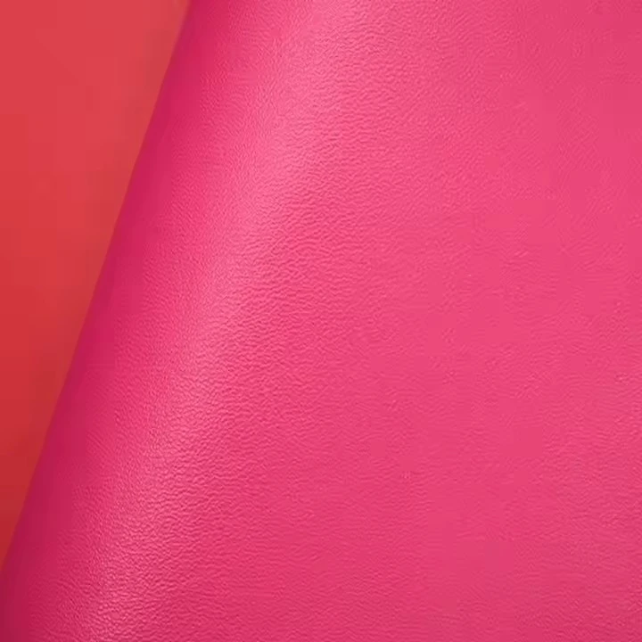 Synthetic Napa Pu Leather Polyurethane Fabric Napa Synthetic Leather