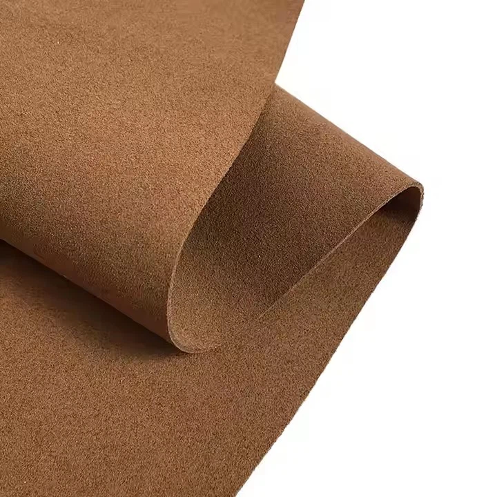 Kulit microfiber suede borong untuk kasut lapisan suede microfiber buatan